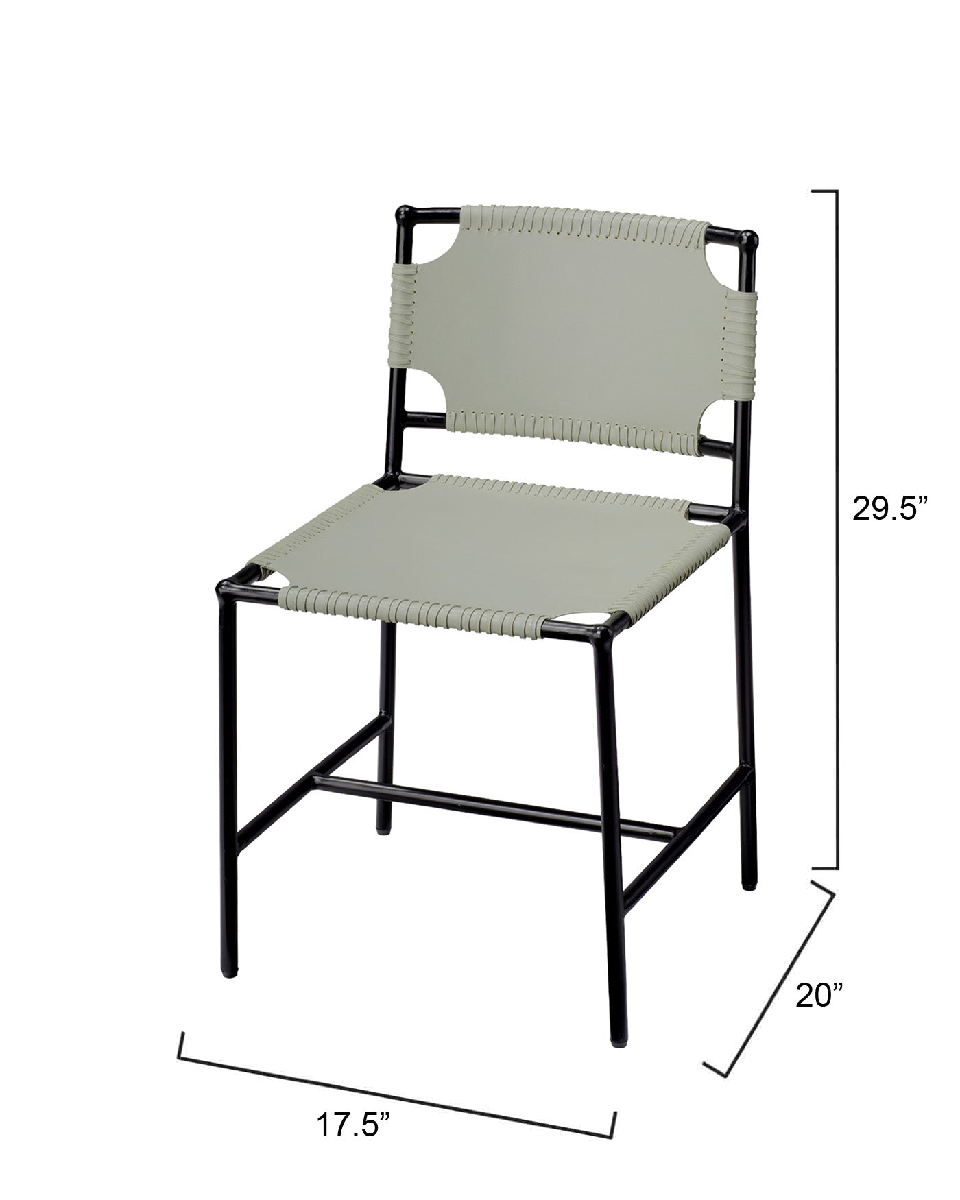 Asher Dining Chair - Modern Wooden Dining Room Chair with Upholstered Seat - Perfect for Kitchen, Dining Room, and Home Office Use