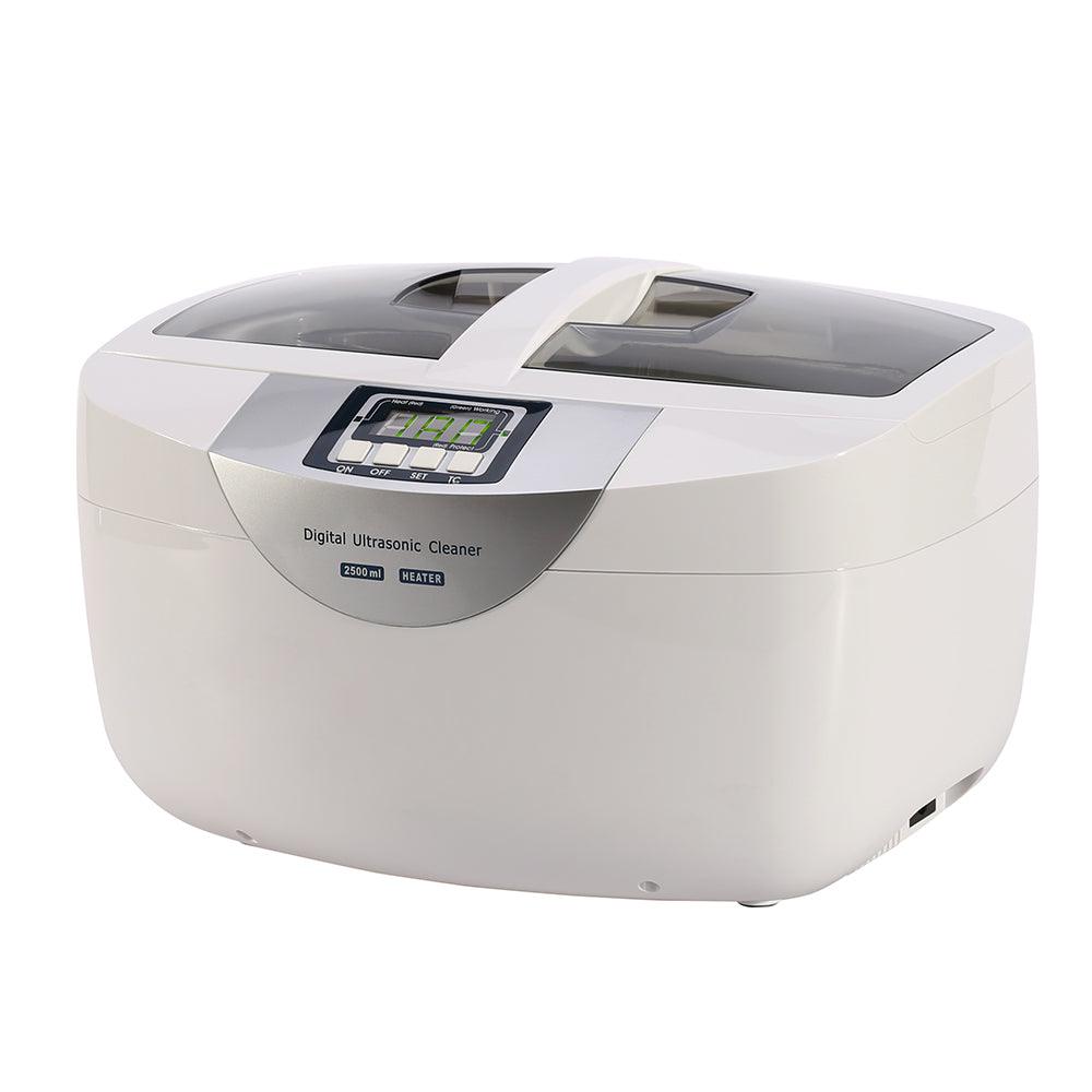 2.5L Professional Ultrasonic Cleaner with Heater - Perfect for Jewelry, Dentures, Eyeglasses & Small Parts Cleaning