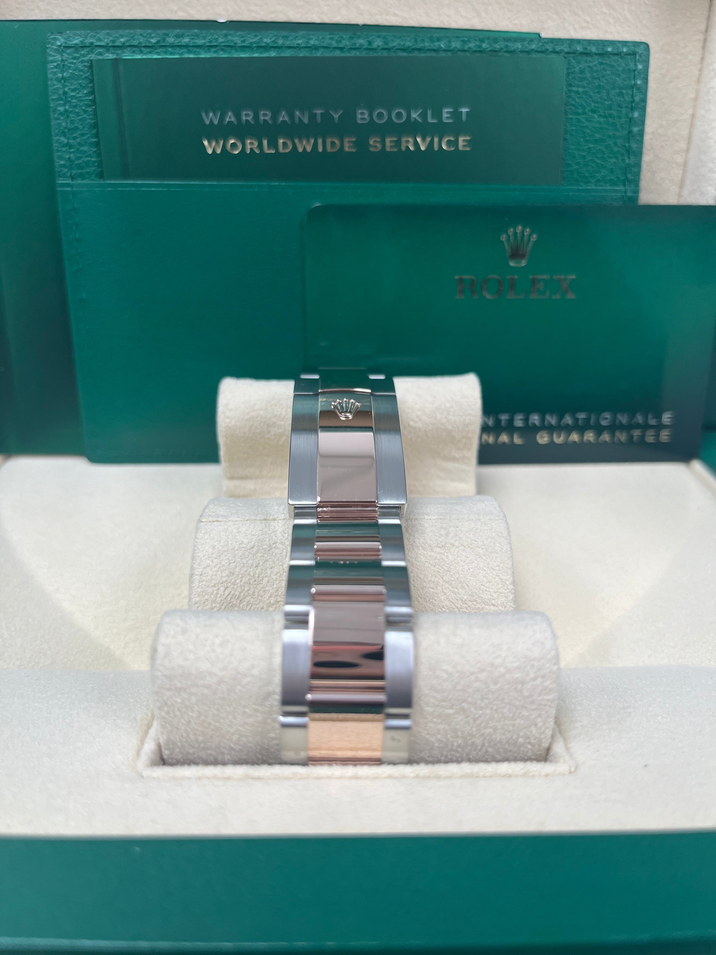 Rolex Datejust 41 Men's Watch - Stainless Steel & Everose Gold, Chocolate Diamond Dial, Oyster Bracelet Ref.126331 | Luxury Dress Watch for Business & Formal Occasions
