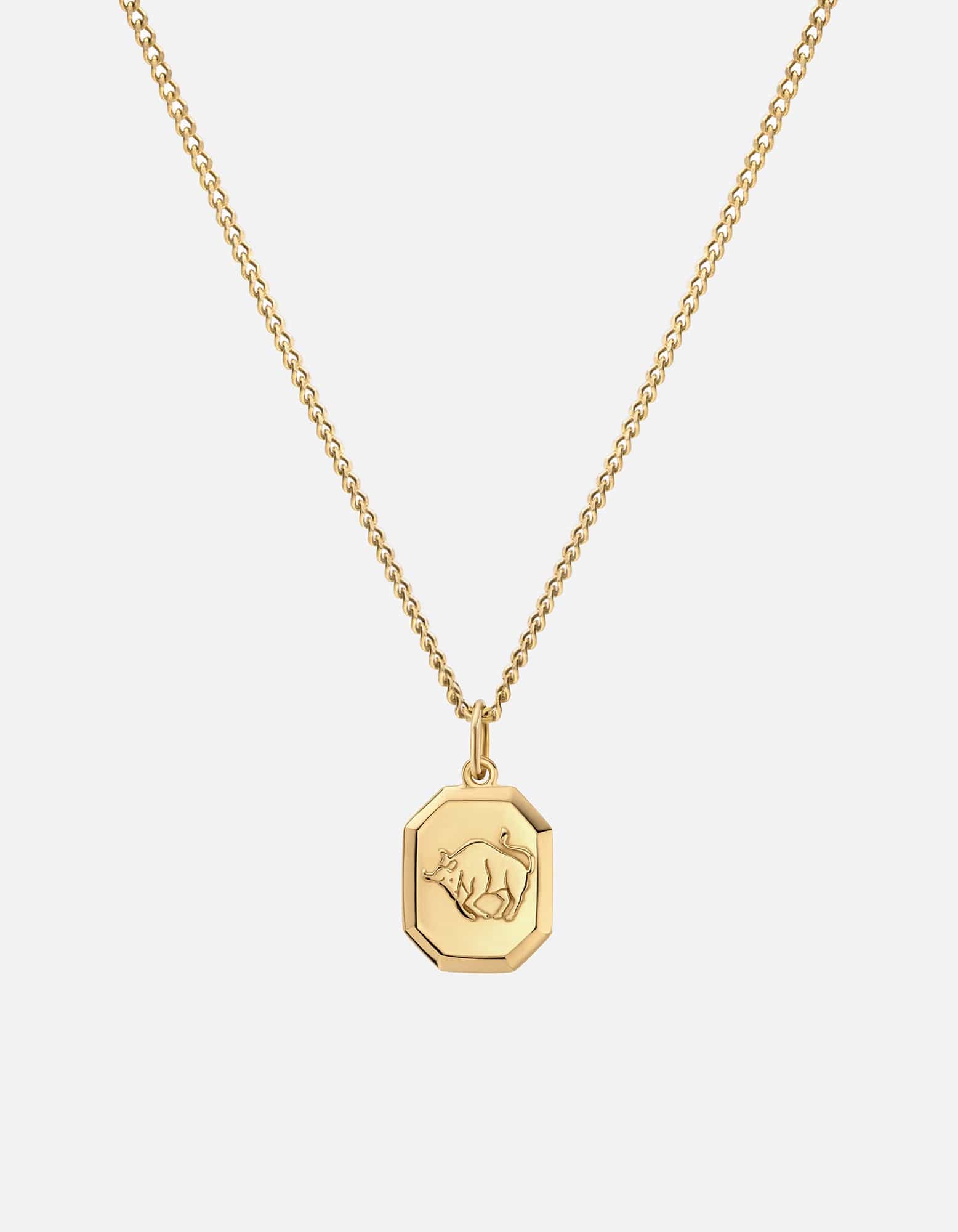 Taurus Nyle Gold Vermeil Necklace - Elegant Zodiac Jewelry for Women - Perfect for Gifts, Birthdays & Everyday Wear