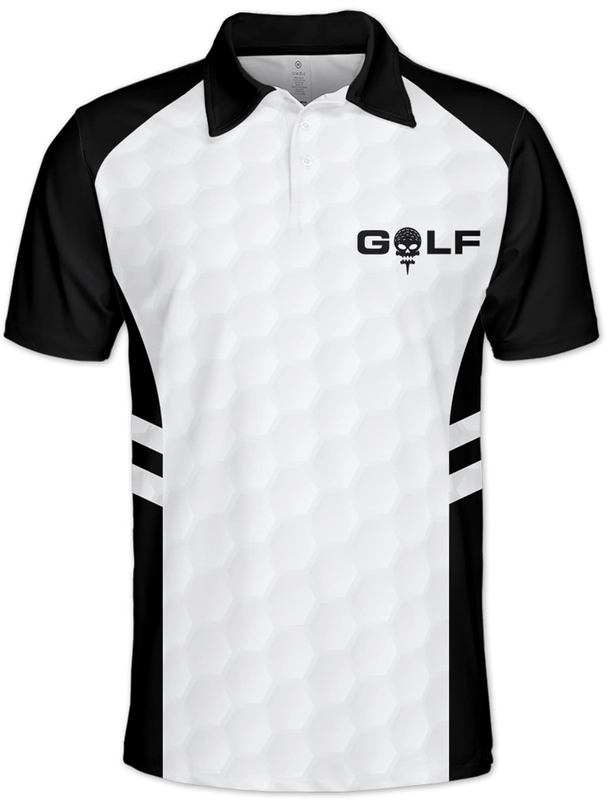 Funny & Crazy Golf Shirts for Men - Trendy & Comfortable HIVICHI Polo Shirts - Perfect Golf Gifts for Dad, Husband & Friends - Great for Golf Courses, Casual Wear & Outdoor Activities