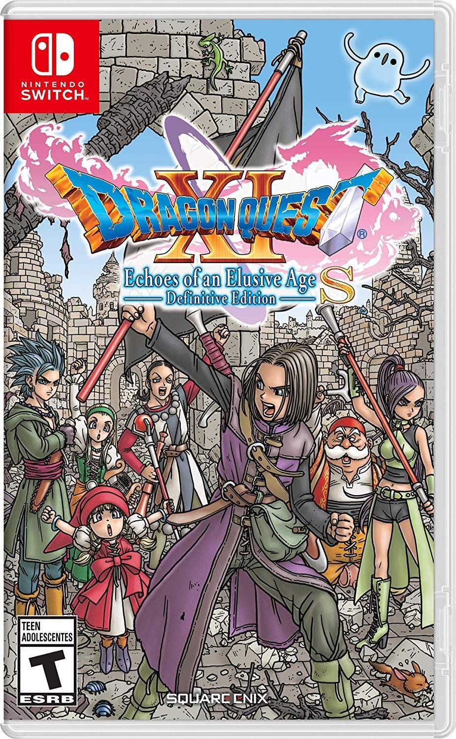 Dragon Quest XI S: Echoes of an Elusive Age - Definitive Edition for Nintendo Switch - Epic JRPG Adventure for Home & Travel Gaming