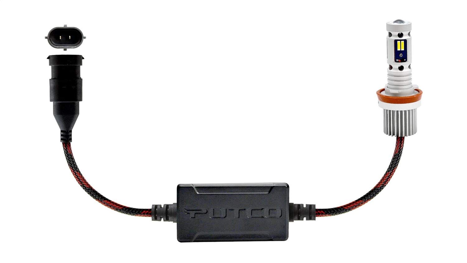 Putco 7700H8-360 Universal Nitro 360 H8/H9/H11/H16 Type 2 Fog Light Bulbs - White & Yellow LED for Trucks, SUVs, Jeeps - Off-Road, Night Driving, Foggy Weather Visibility Upgrade