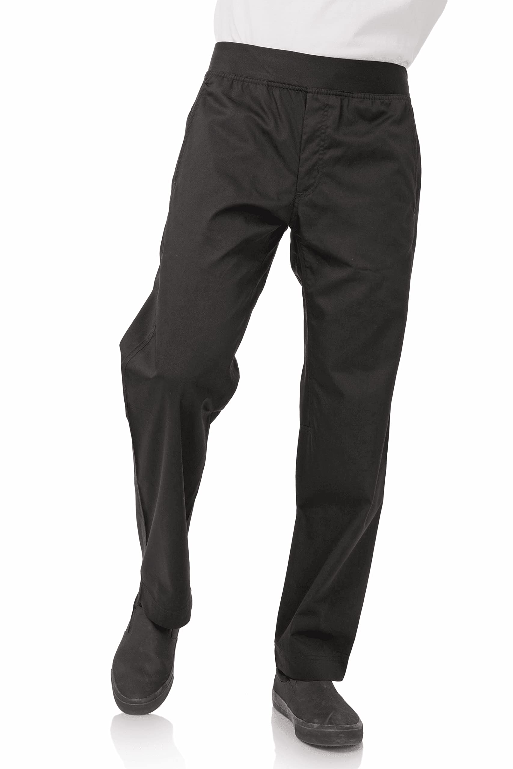 Chef Works Men's Lightweight Slim Fit Chef Pants - Professional Kitchen Workwear for Cooking & Culinary Arts