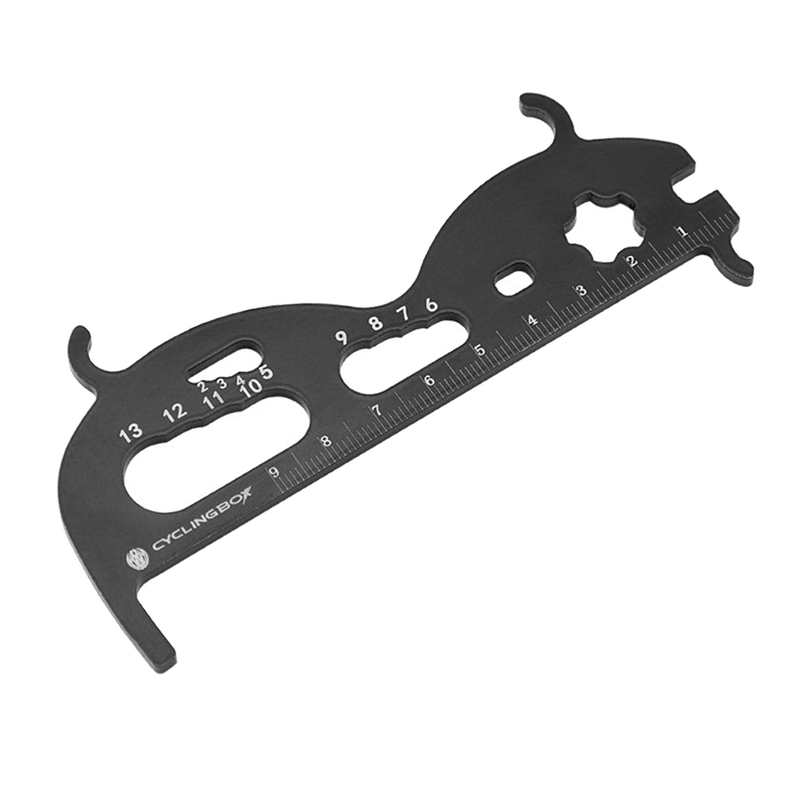 SM SunniMix Bike Chain Wear Indicator - Accurate Chain Checker Tool for Mountain, Folding & Road Bikes | MTB Maintenance Essential | Perfect for Cycling Enthusiasts & Professional Mechanics