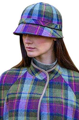 Authentic Irish Wool Flapper Hat for Women - 100% Pure Wool, Handmade in Ireland - Perfect for Winter Fashion, Outdoor Activities & St. Patrick's Day Celebrations