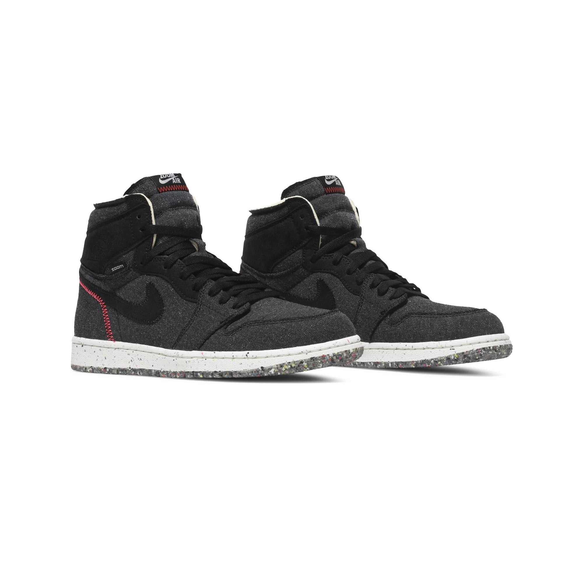 Air Jordan 1 High Zoom 'Crater' Sneakers for Men (2020 Release) - Comfortable Basketball Shoes for Streetwear & Casual Wear