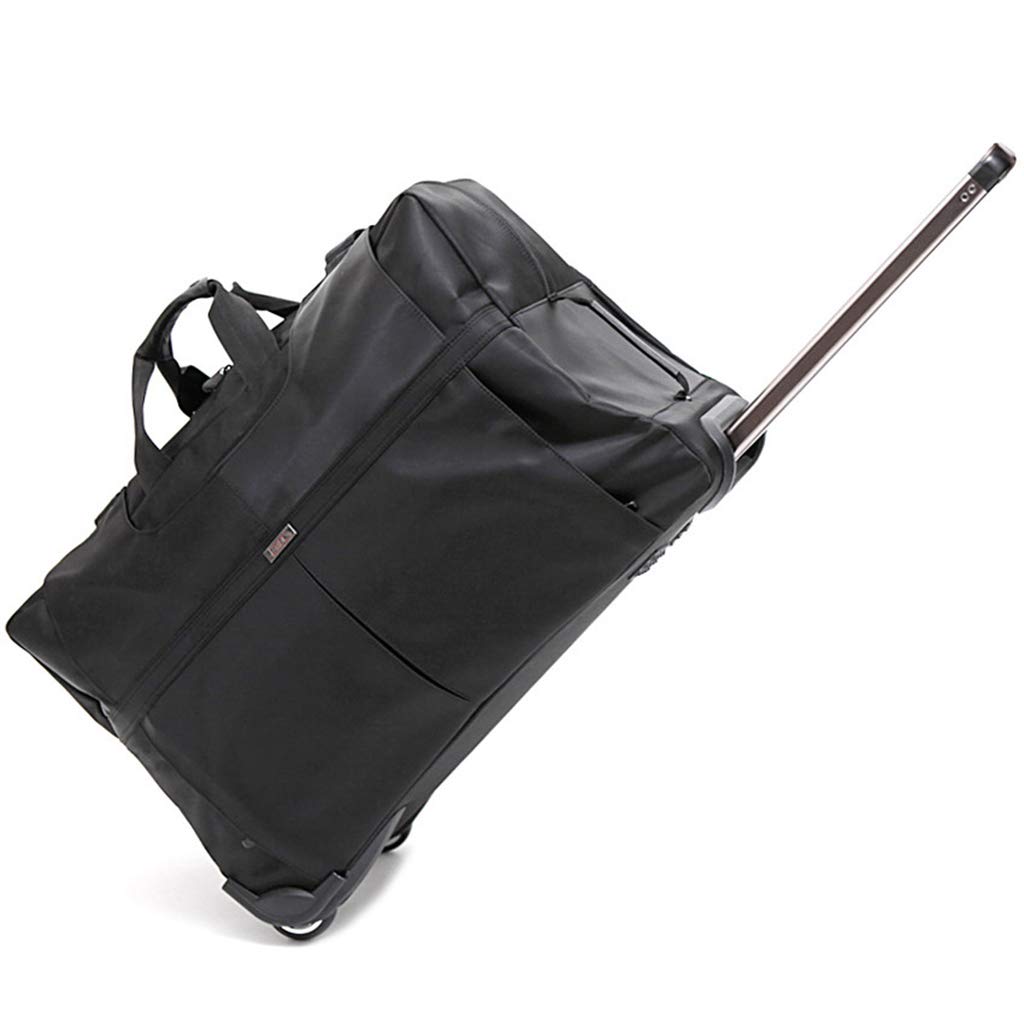 Large Capacity Waterproof Travel Duffel Bag with Mute Wheels & 3.5