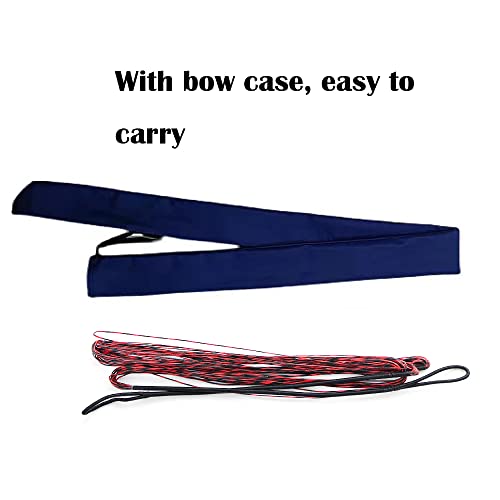 57 Inch Traditional Longbow for Archery - 15-55 Lbs One Piece Recurve Bow | Handmade Wooden Horsebow for Hunting & Target Practice | Left & Right Hand Compatible | Outdoor Sports, Camping & Medieval Reenactment