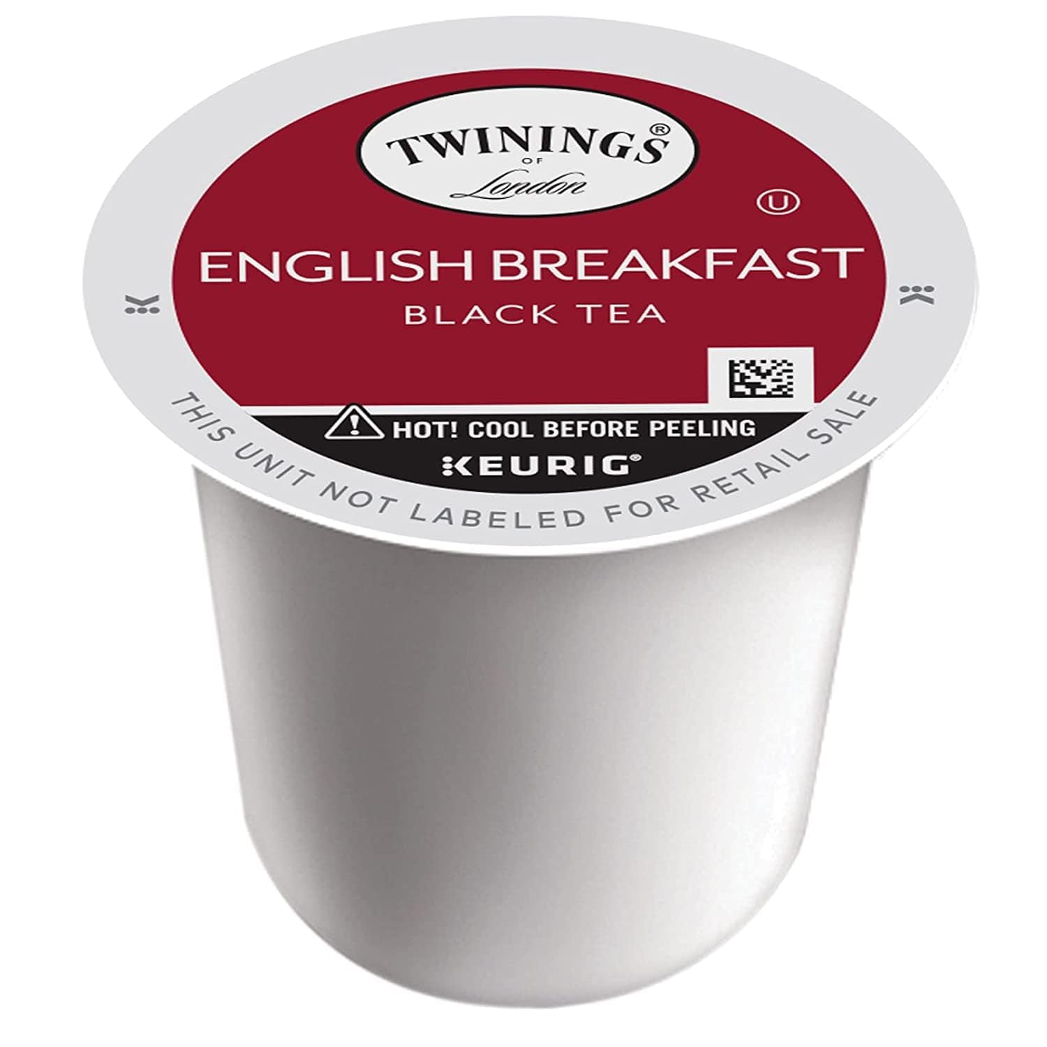 Twinings English Breakfast Tea K-Cup Pods for Keurig - 120 Count (Pack of 5) | Naturally Caffeinated, Smooth & Robust Black Tea | Perfect for Morning Boost, Office Break or Afternoon Relaxation