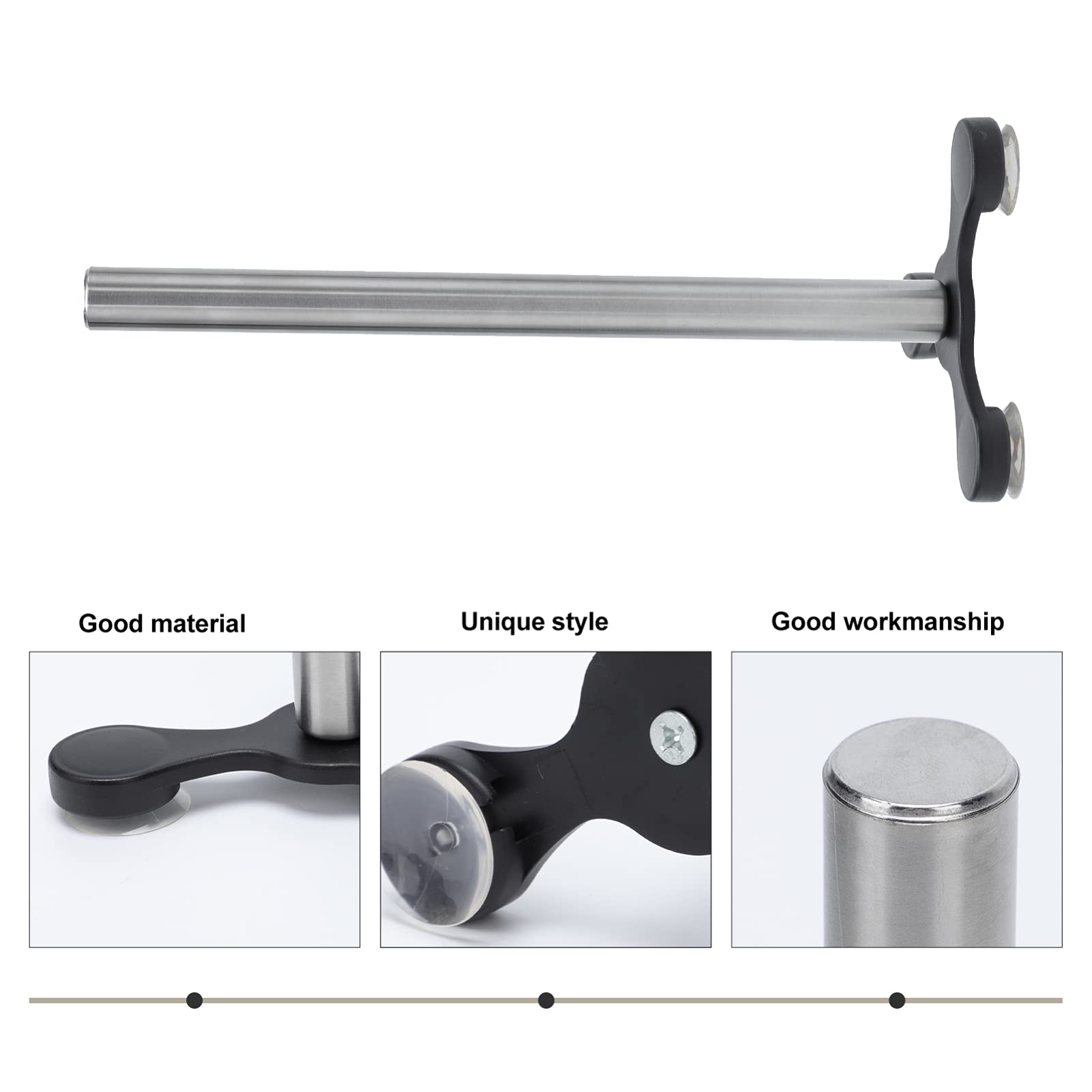 Vertical Toilet Paper Holder Stand for Bathroom & Kitchen - Tissue Roll Organizer