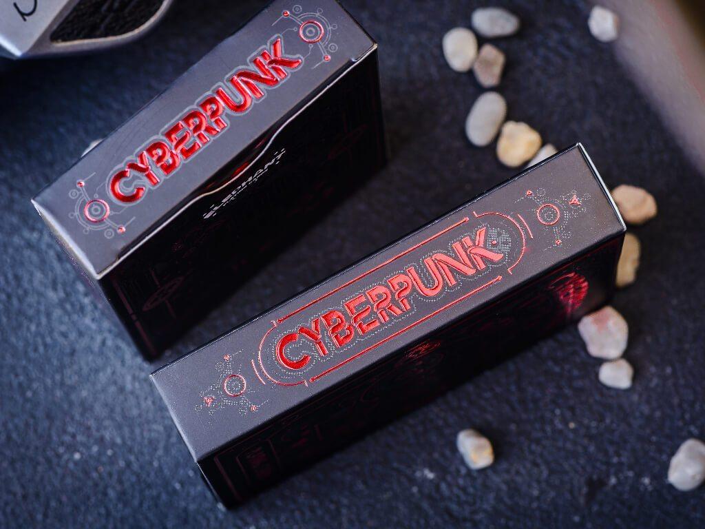 Cyberpunk Red Playing Cards - Futuristic Deck for Poker, Magic Tricks & Collectors | Perfect for Game Nights, Gifts & Cardistry