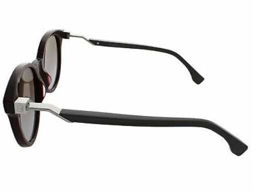 Fendi FF 0231/S 0S85/QR Burgundy Brown Violet Gradient Women's Sunglasses - Luxury Designer Shades for Women, UV Protection & Fashion Statement - Perfect for Beach, Driving & Outdoor Activities