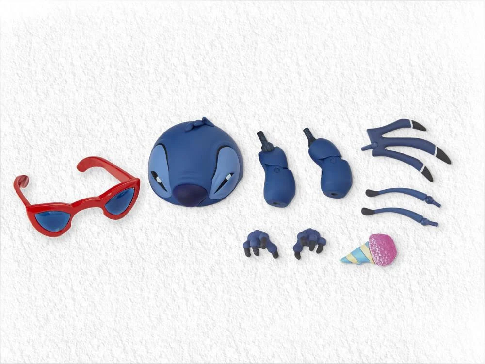 Amazing Yamaguchi Revoltech Action Figure Stitch NR035 - Highly Poseable Collectible Toy for Disney Fans and Anime Lovers - Perfect for Display, Photography, and Cosplay Inspiration