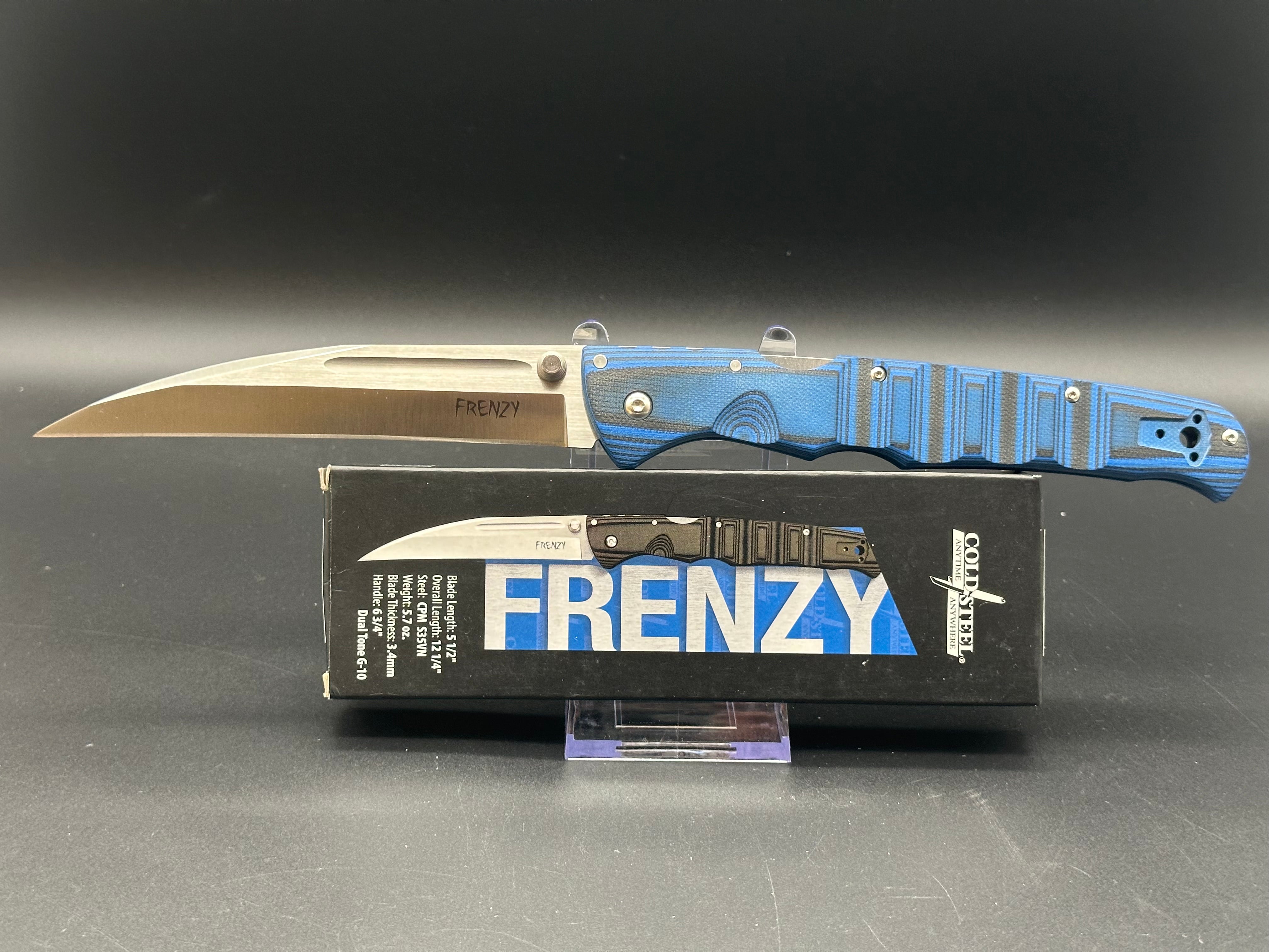 Cold Steel Frenzy II Tri-Ad Lock Folding Knife - 5.5