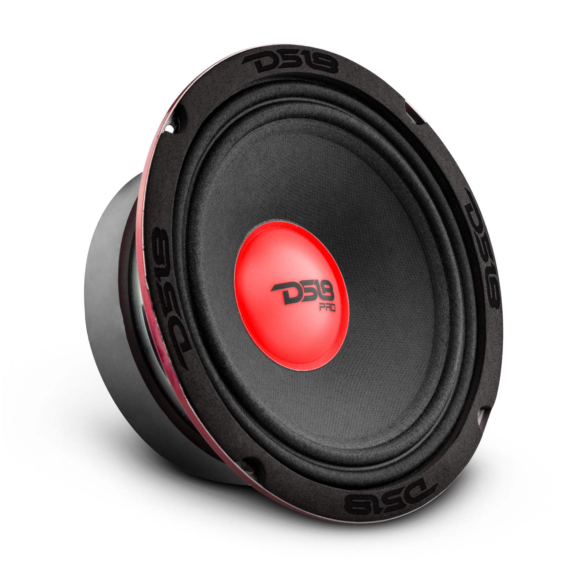 PRO X 6.5 Inch Mid Range Loudspeaker with RGB LED Lighting, 250 Watts RMS 4 Ohm - Perfect for Car Audio Systems, Home Theater, and Stage Performances