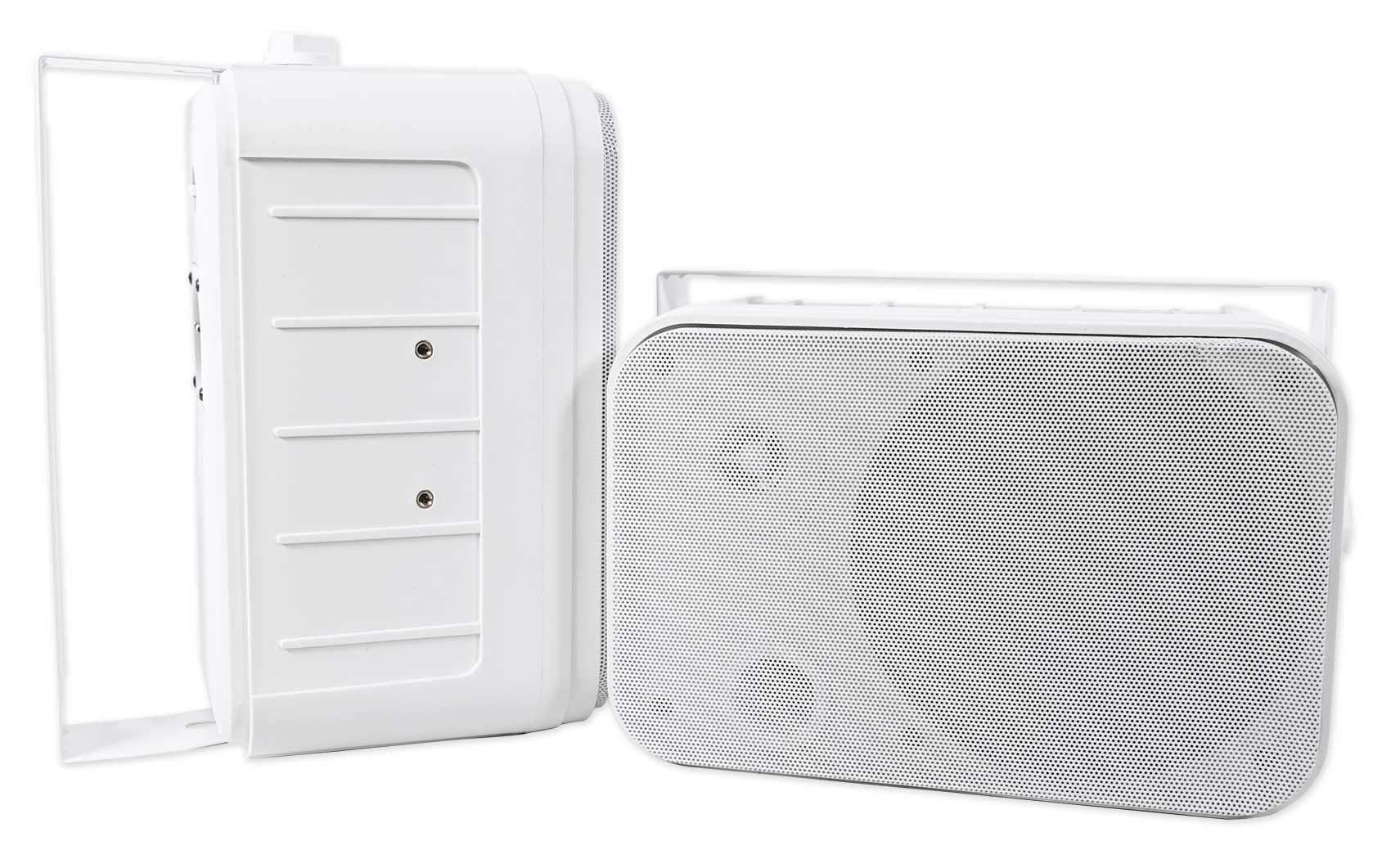 Rockville HP65S 6.5 Inch Waterproof Marine Boat Speakers with Swivel Mount - High Performance Audio for Boats, Yachts & Outdoor Marine Environments