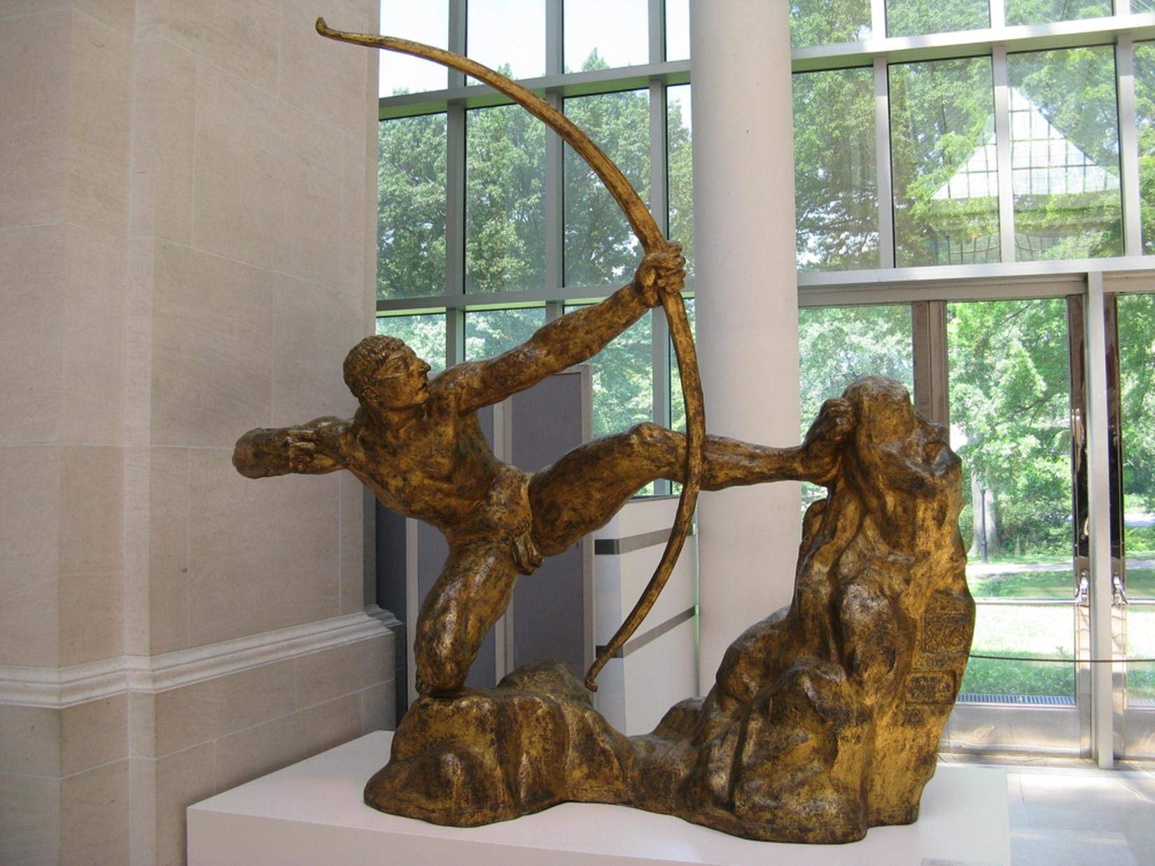 Antoine Bourdelle Hercules Archer 1000-Piece Wooden Jigsaw Puzzle - Art Puzzle for Adults & Kids | Home Decor & Gift