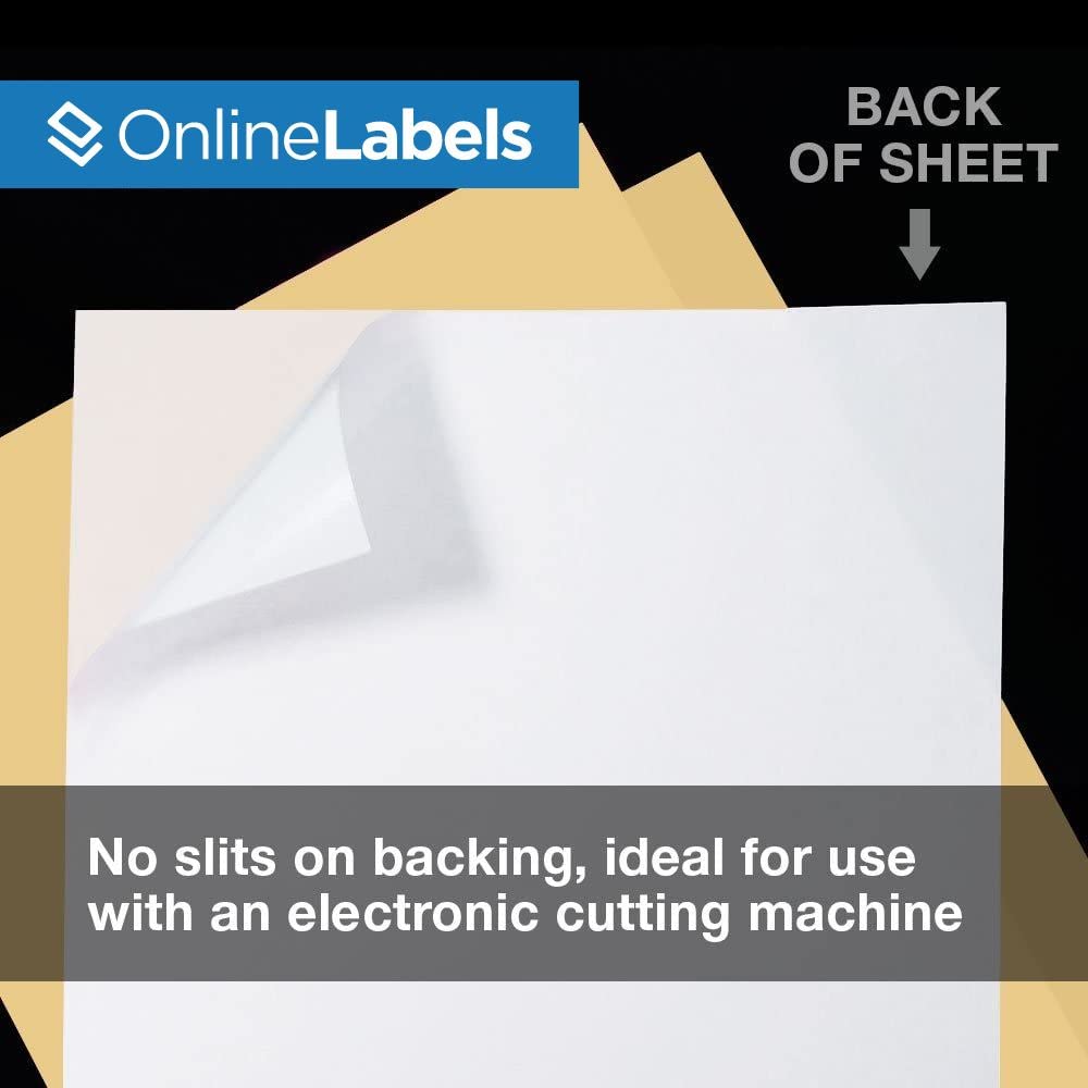 Premium Light Tan Sticker Paper - 8.5