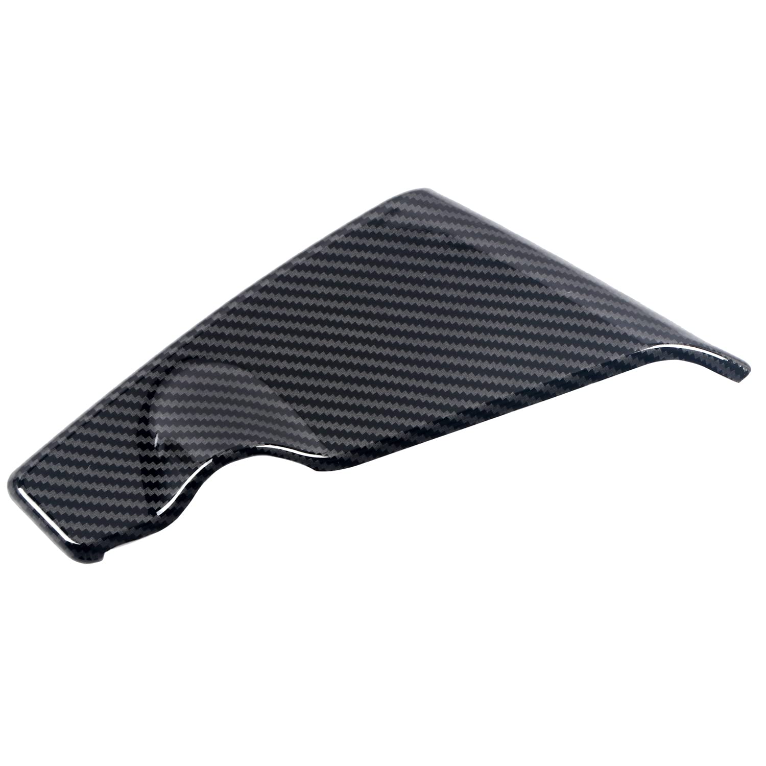 HIGH FLYING ABS Carbon Style Gear Panel Side Strip Cover for Kia EV6 2022-2024 - Interior Accessories & Trim Decoration (LHD Only) - Perfect for Car Customization & Protection