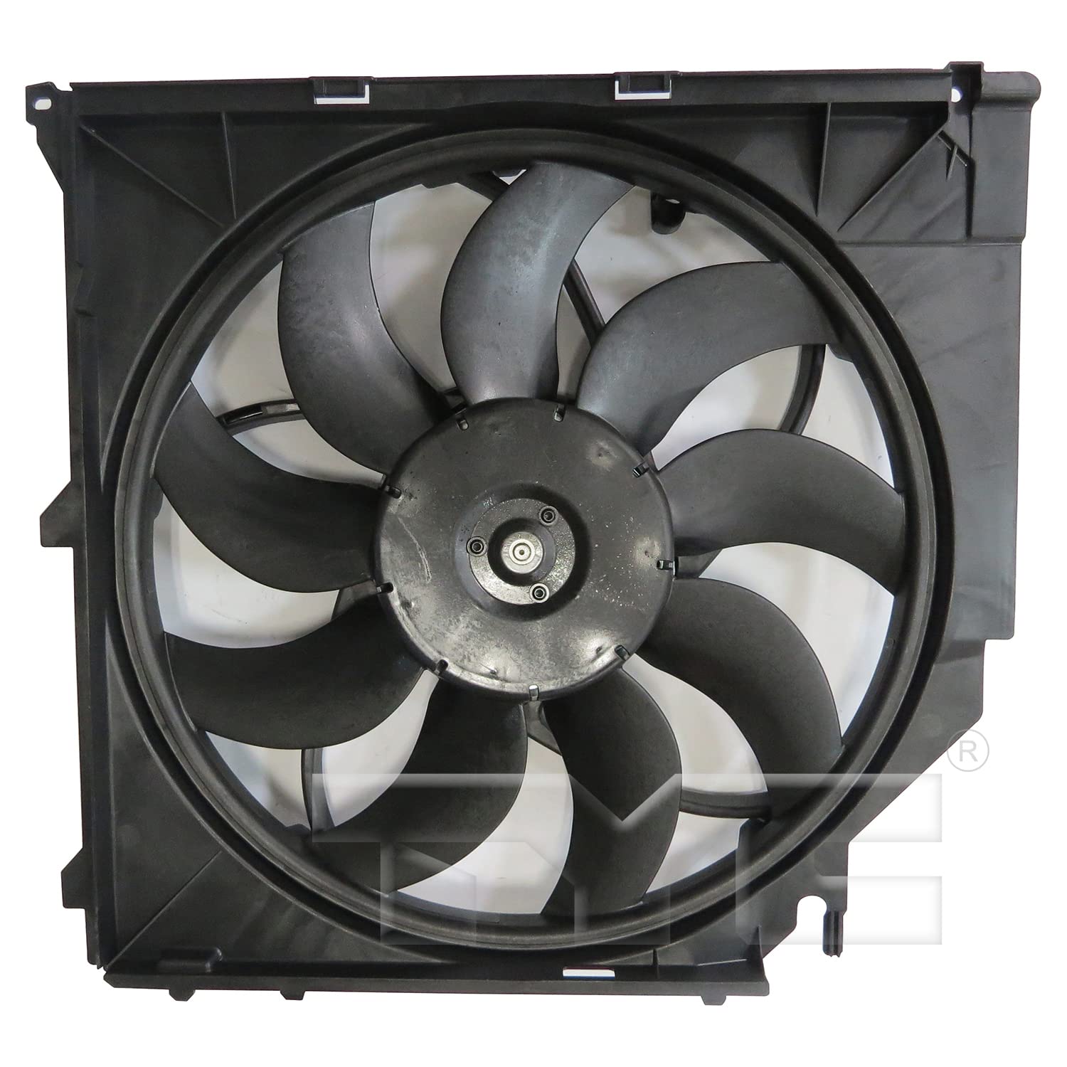 TYC 624230 Replacement Cooling Fan Assembly for 2004-2010 BMW X3 - Perfect for Engine Overheating Prevention & Summer Driving