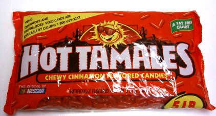 Hot Tamales Candy - Spicy Cinnamon Flavored Chewy Candy (1.5oz Pack) - Perfect for Movie Nights, Halloween Treats & Party Favors