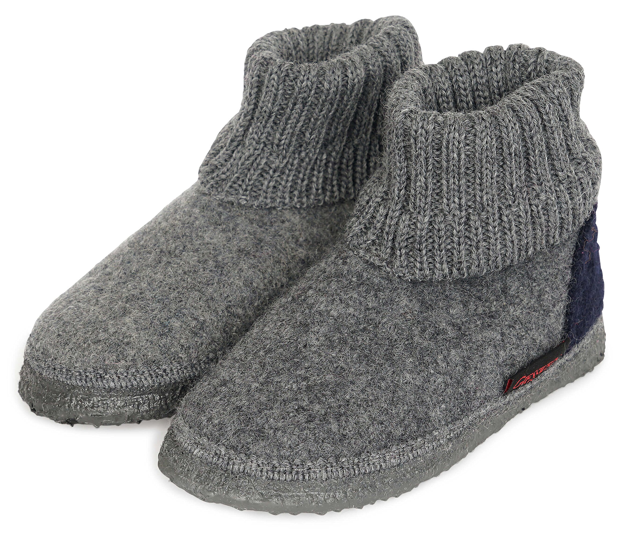 Giesswein Unisex Kids High Slippers - Warm & Comfortable House Shoes for Indoor & Outdoor Use - Perfect for Home, School, and Playtime