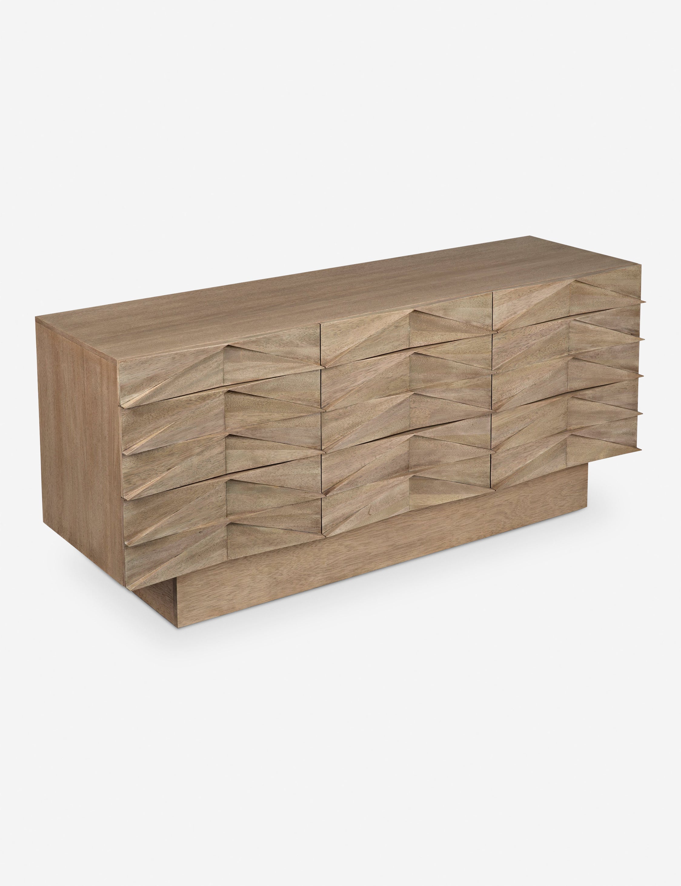 Callen Dresser - Modern 6-Drawer Chest for Bedroom, Living Room & Office - Solid Wood Storage Cabinet with Smooth Gliding Drawers - Perfect for Organizing Clothes, Linens & Home Essentials
