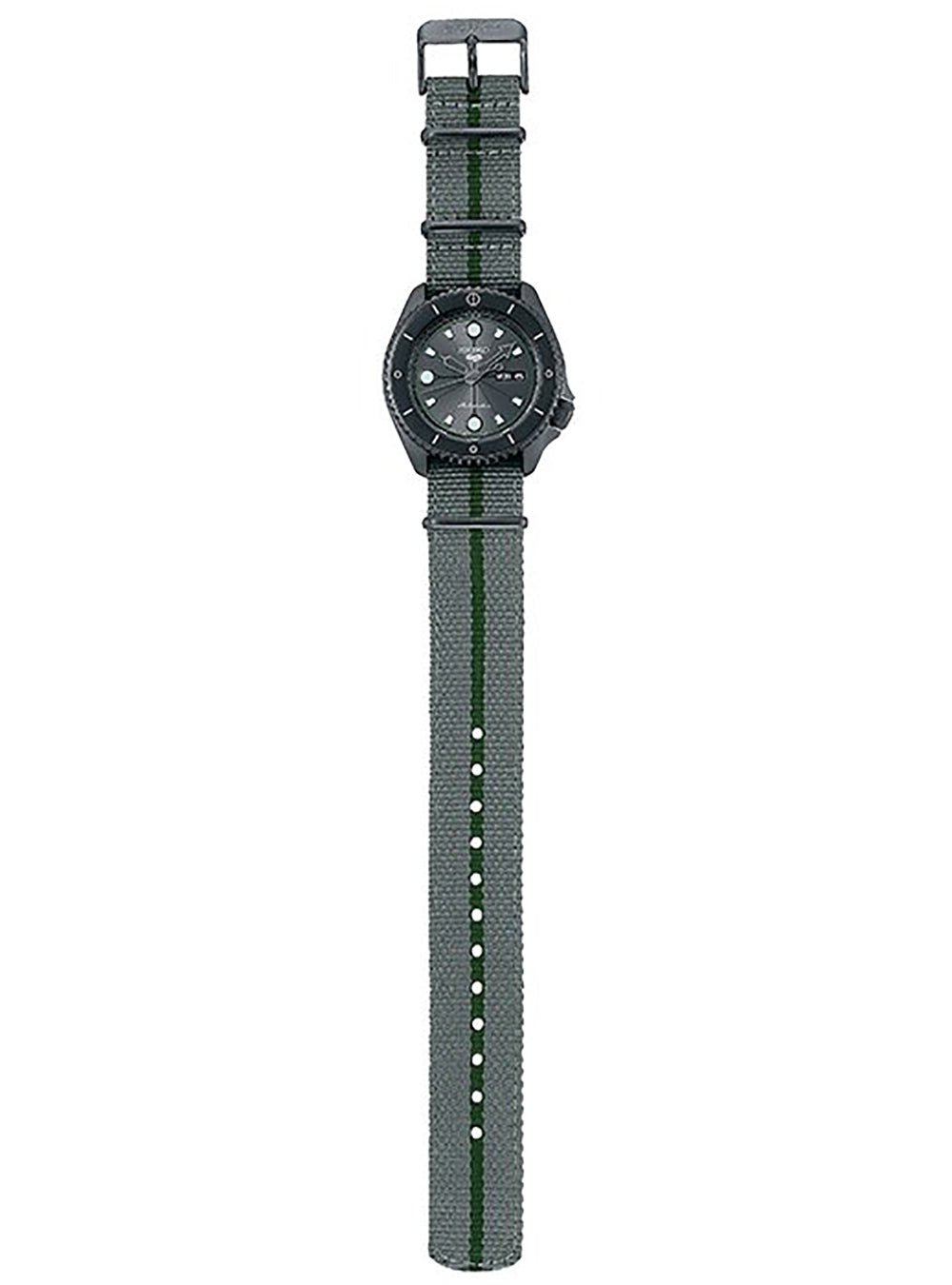 SEIKO 5 Sports Naruto & Boruto Limited Edition Shikamaru Nara Model SBSA097 - Japanese Automatic Watch for Men - Made in Japan JDM - Perfect for Anime Fans, Collectors & Daily Wear