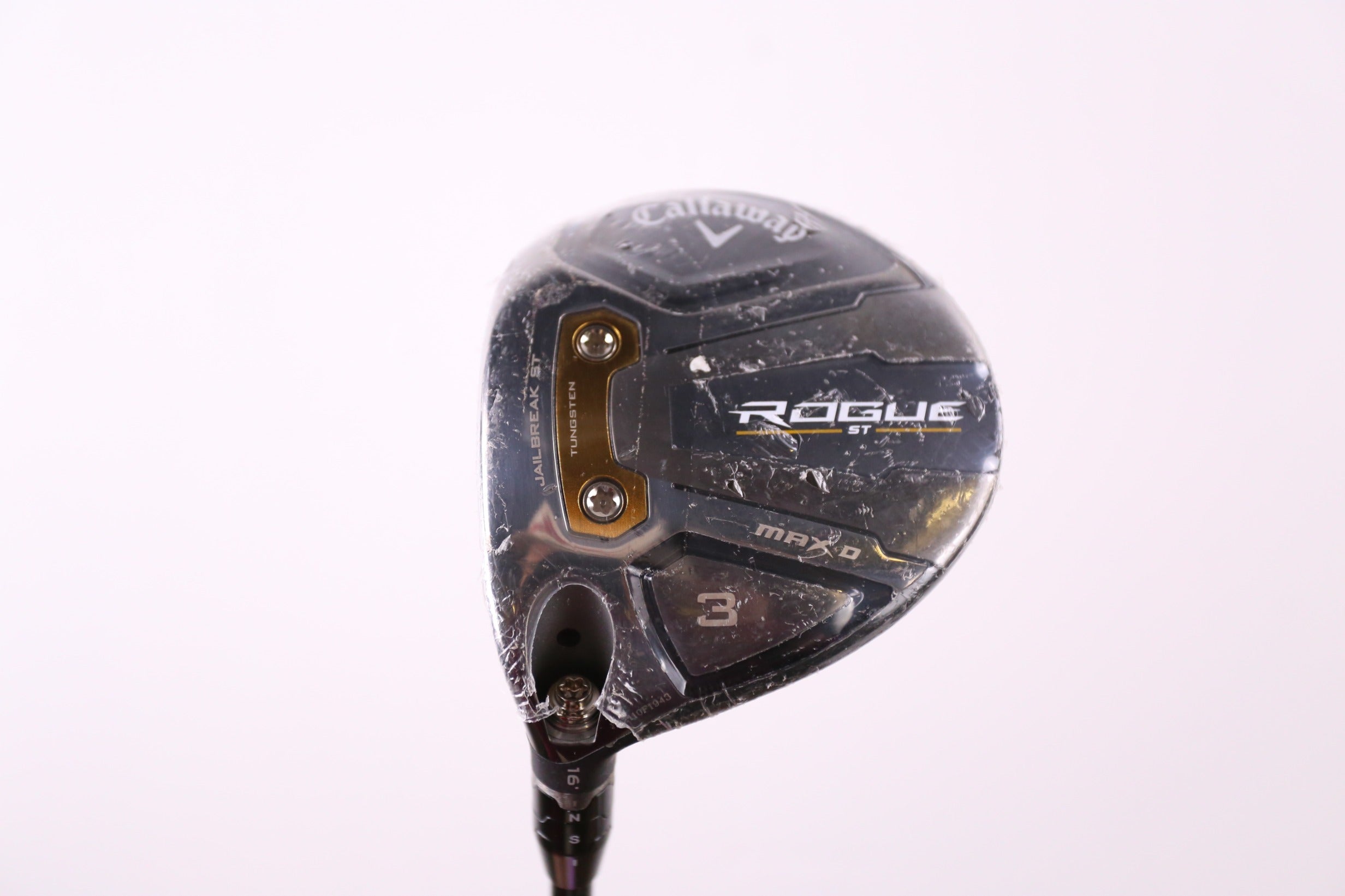 Used Callaway Rogue ST MAX D 3 Wood Left Handed 16° Regular Flex Golf Club - Perfect for Left-Handed Golfers & Driving Range Practice