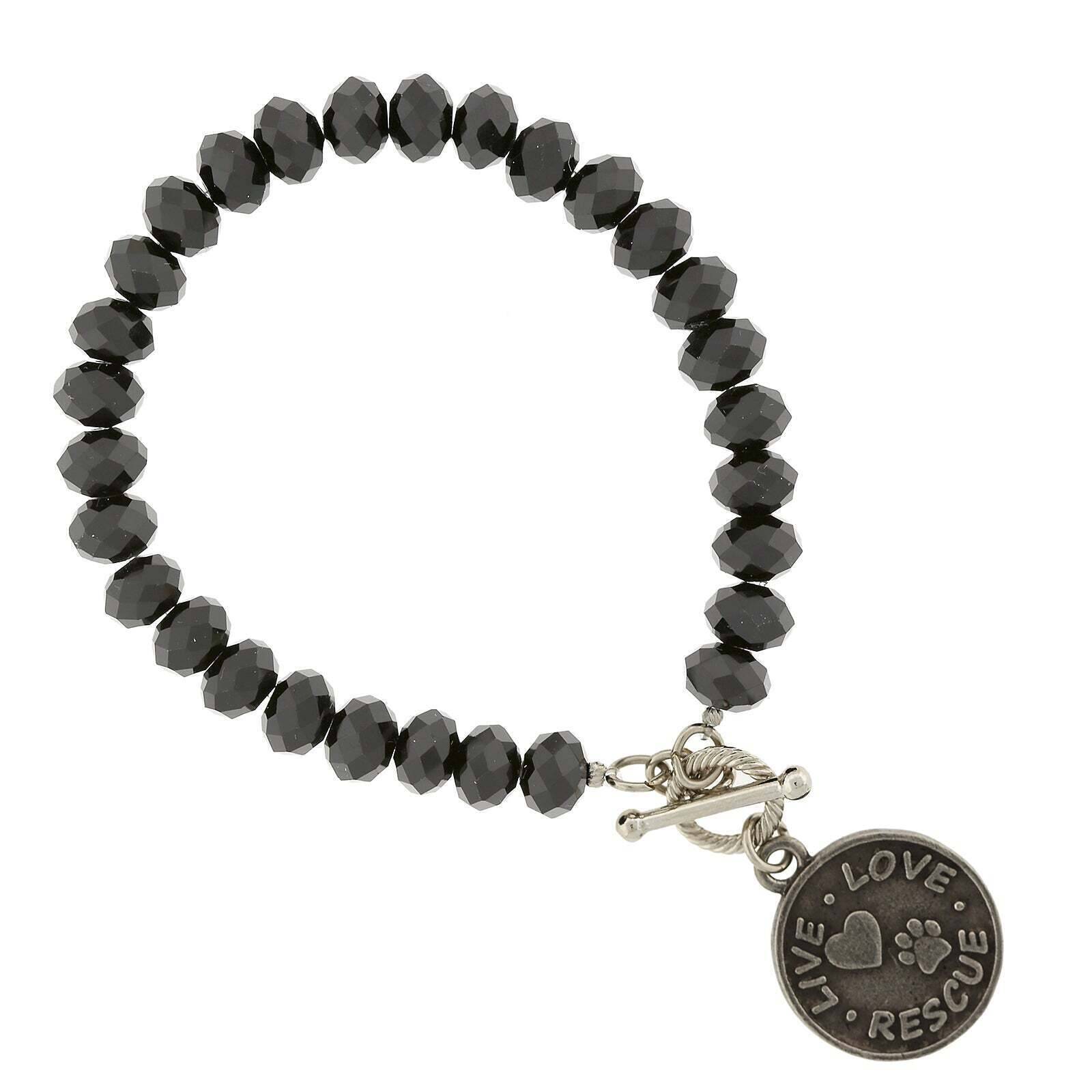 Silver Tone And Black