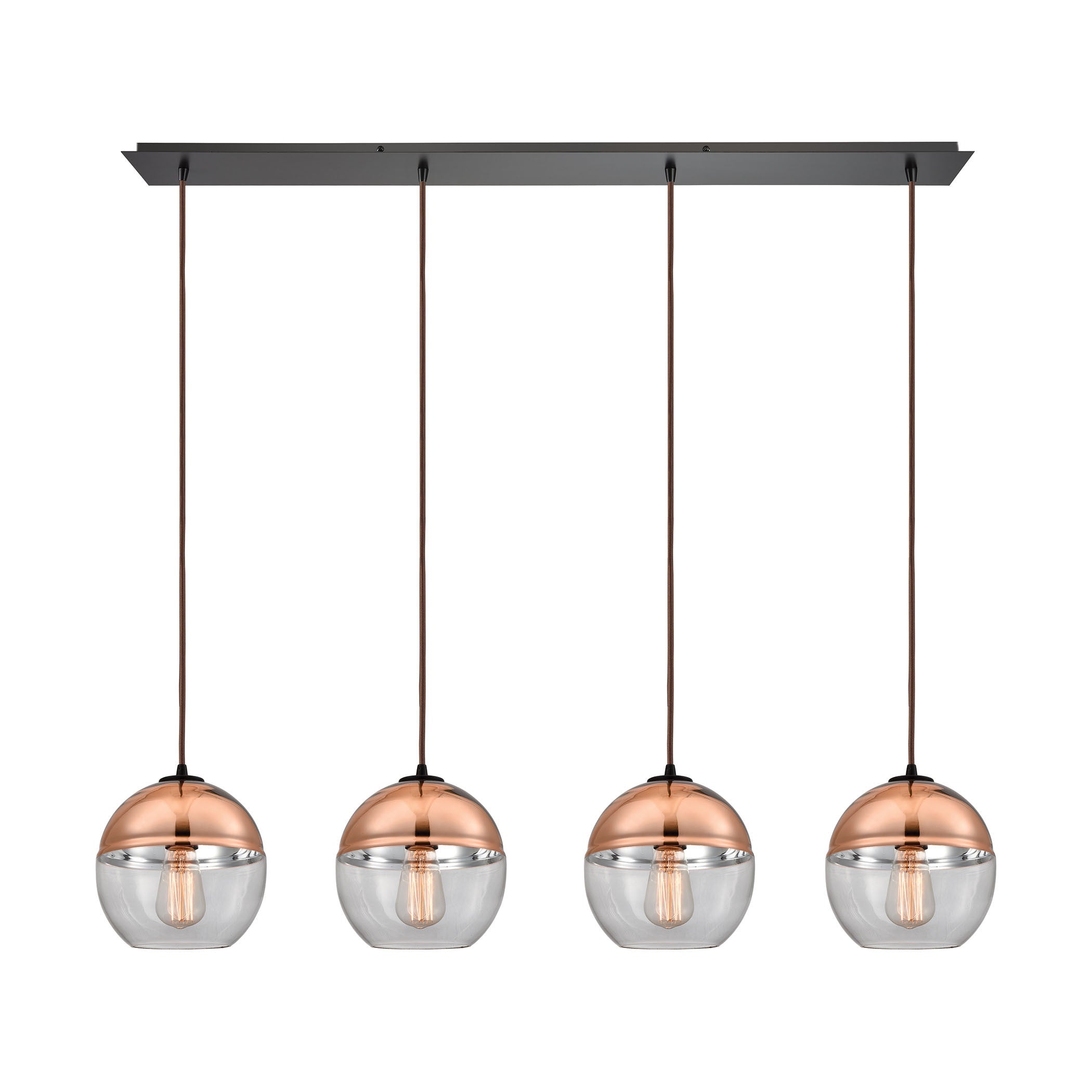 Revelo Linear Pendant Light - Modern Minimalist LED Fixture for Kitchen Island, Dining Room & Living Room Lighting | Dimmable Hanging Light with Adjustable Height