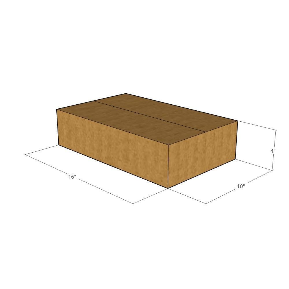 75-Pack 16x10x4 Corrugated Moving Boxes 32 ECT | Heavy Duty Shipping Boxes for Business, Office & Home Use | Perfect for Packing, Storage & Moving Supplies