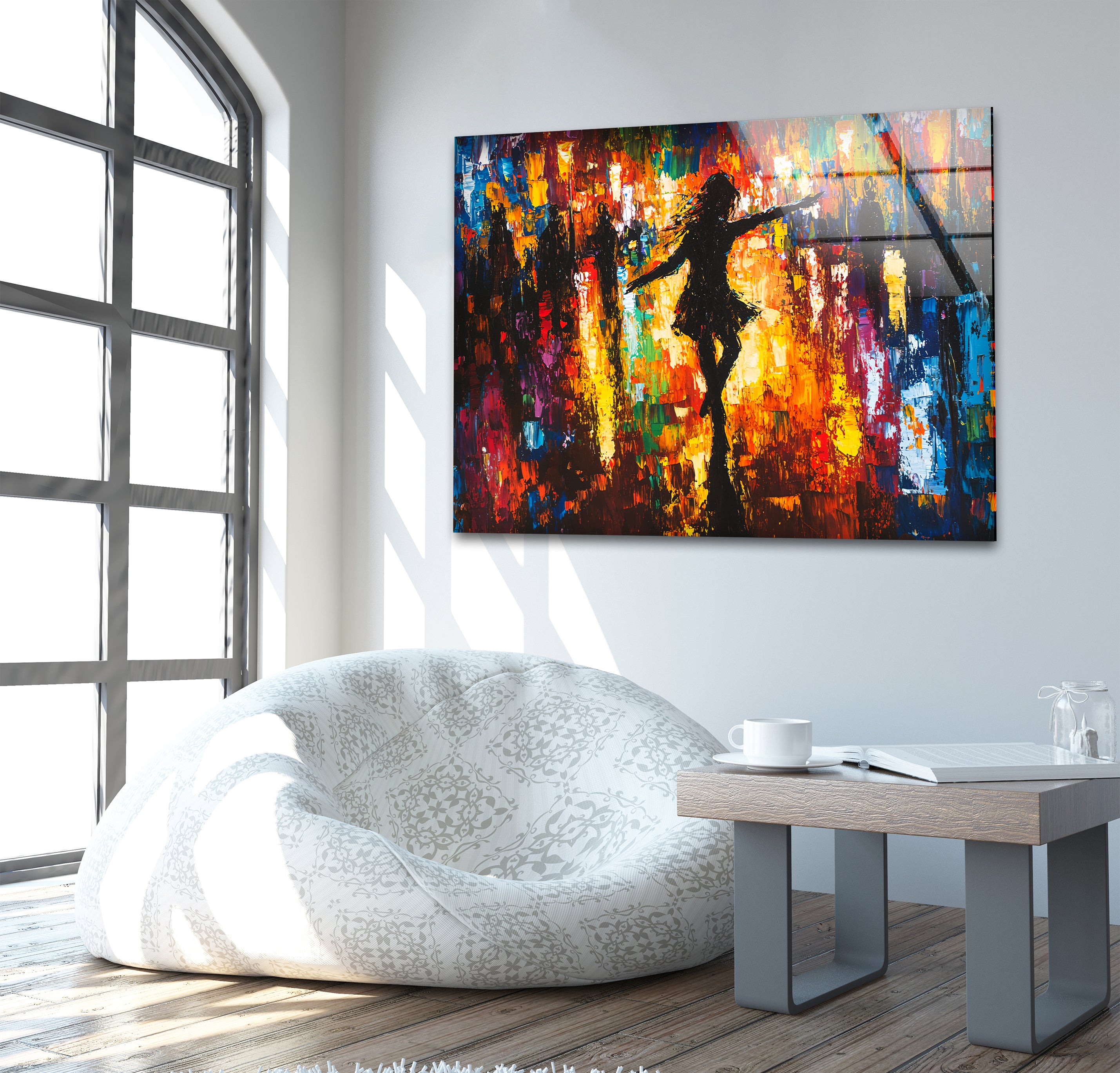 Stunning Afremov Oil Paintings - Handmade Glass Wall Art for Living Room & Bedroom Decor