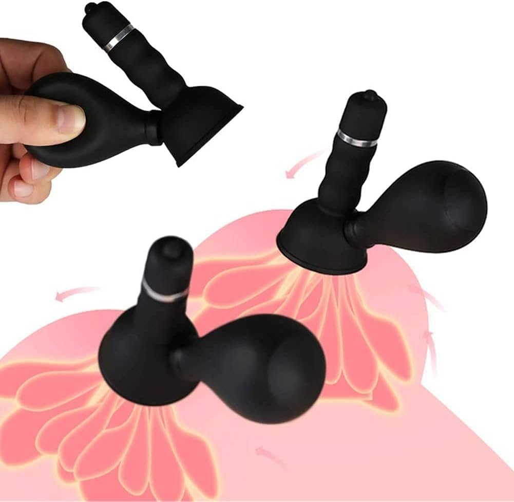 Men's Nipple Suckers & Women's Clitoral Stimulator - Dual-Action Tongue Suction Sex Toy for Couples Play & Sensual Massage
