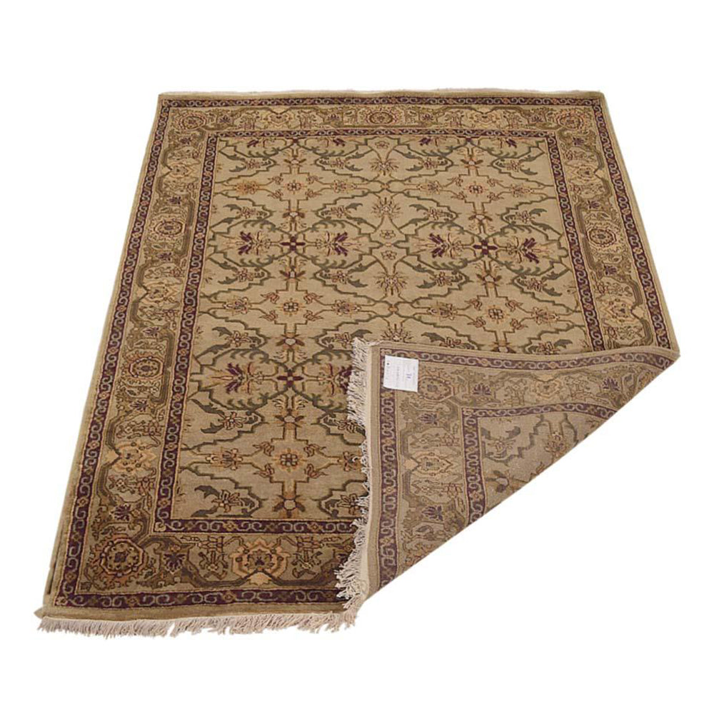 Luxury Hand-Knotted Wool Rug - Soft & Durable for Living Room, Bedroom, or Office Decor