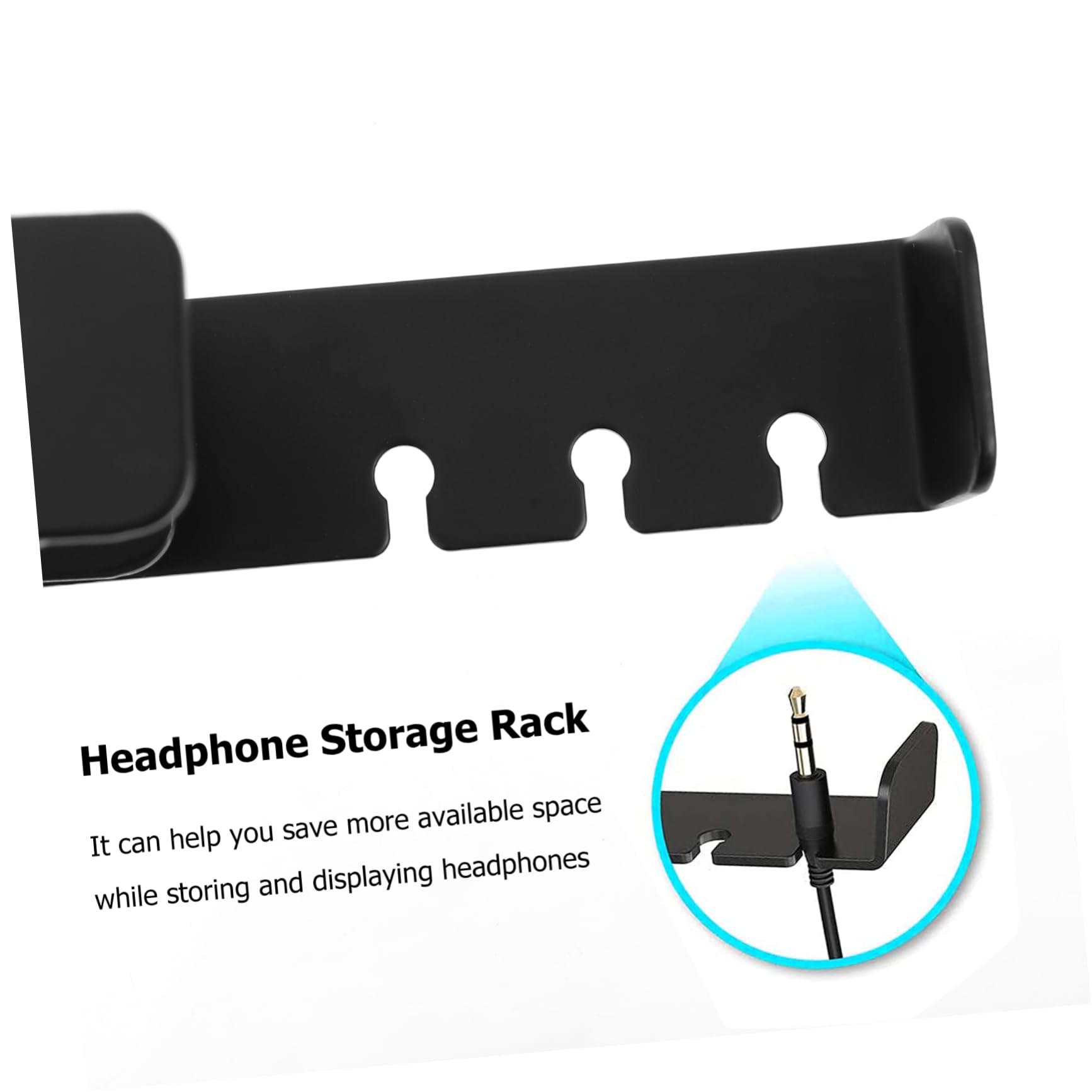 Garneck 2-Pack Metal Headphone Stand Holder - Adjustable Headphone Hook & Hanger for Desk, Computer, Gaming Setup - Perfect for Office, Home, or Studio Organization