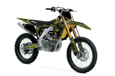 2001-2004 RM 85 Apache Grey Senge Graphics Complete Kit for Suzuki Dirt Bike - Perfect for Motocross Racing & Off-Road Trail Riding