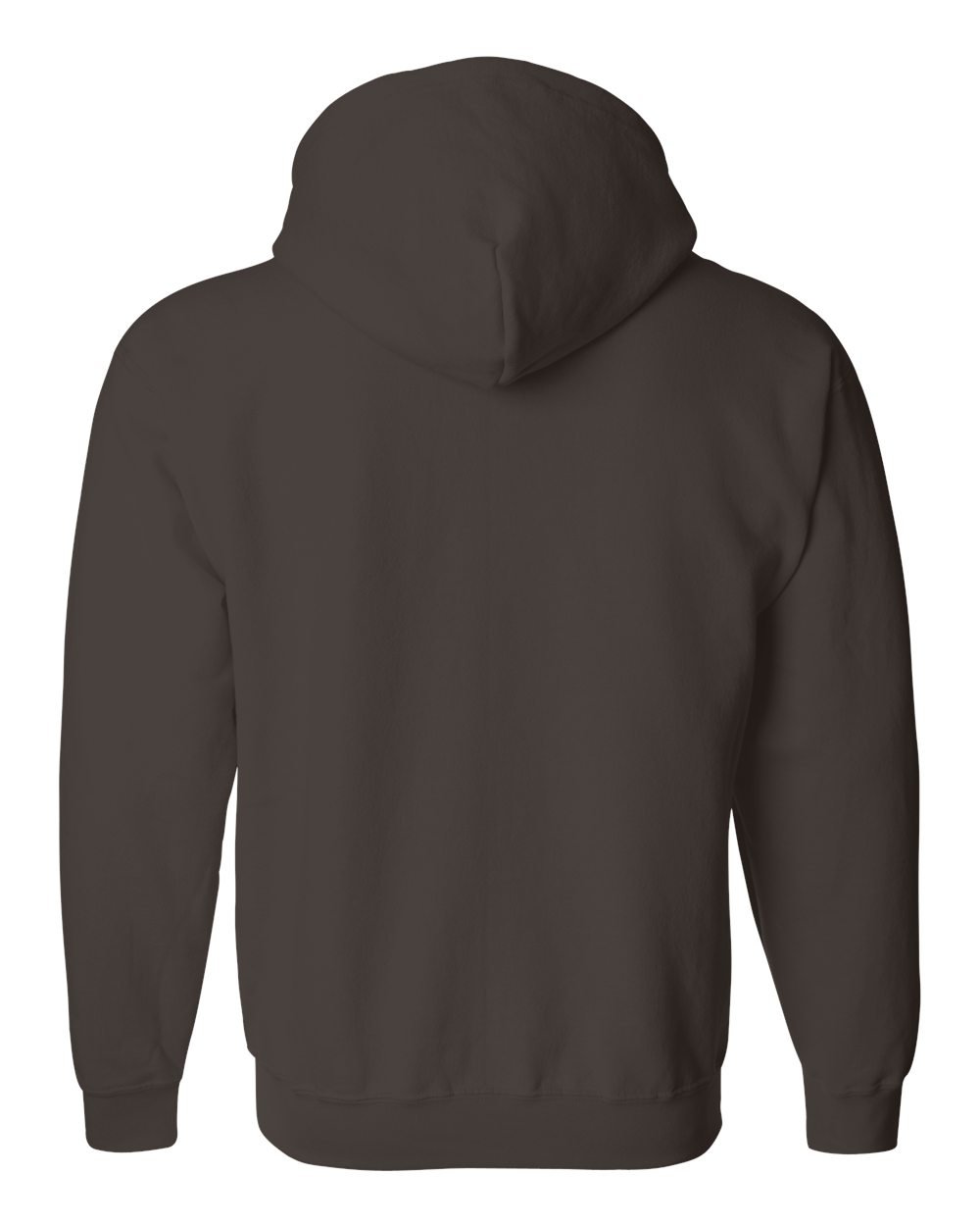 Gildan Heavy Blend 8 oz. 50/50 Full Zip Hoodie Sweatshirt - Dark Chocolate, XL (Pack of 12) | Comfortable Men's & Women's Pullover for Casual Wear, Workout & Outdoor Activities