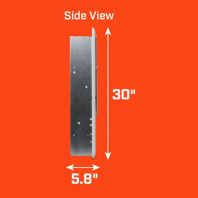 Santa Fe UltraMD33 In-Wall Dehumidifier - High Efficiency Moisture Control for Basements, Crawl Spaces & Home Use