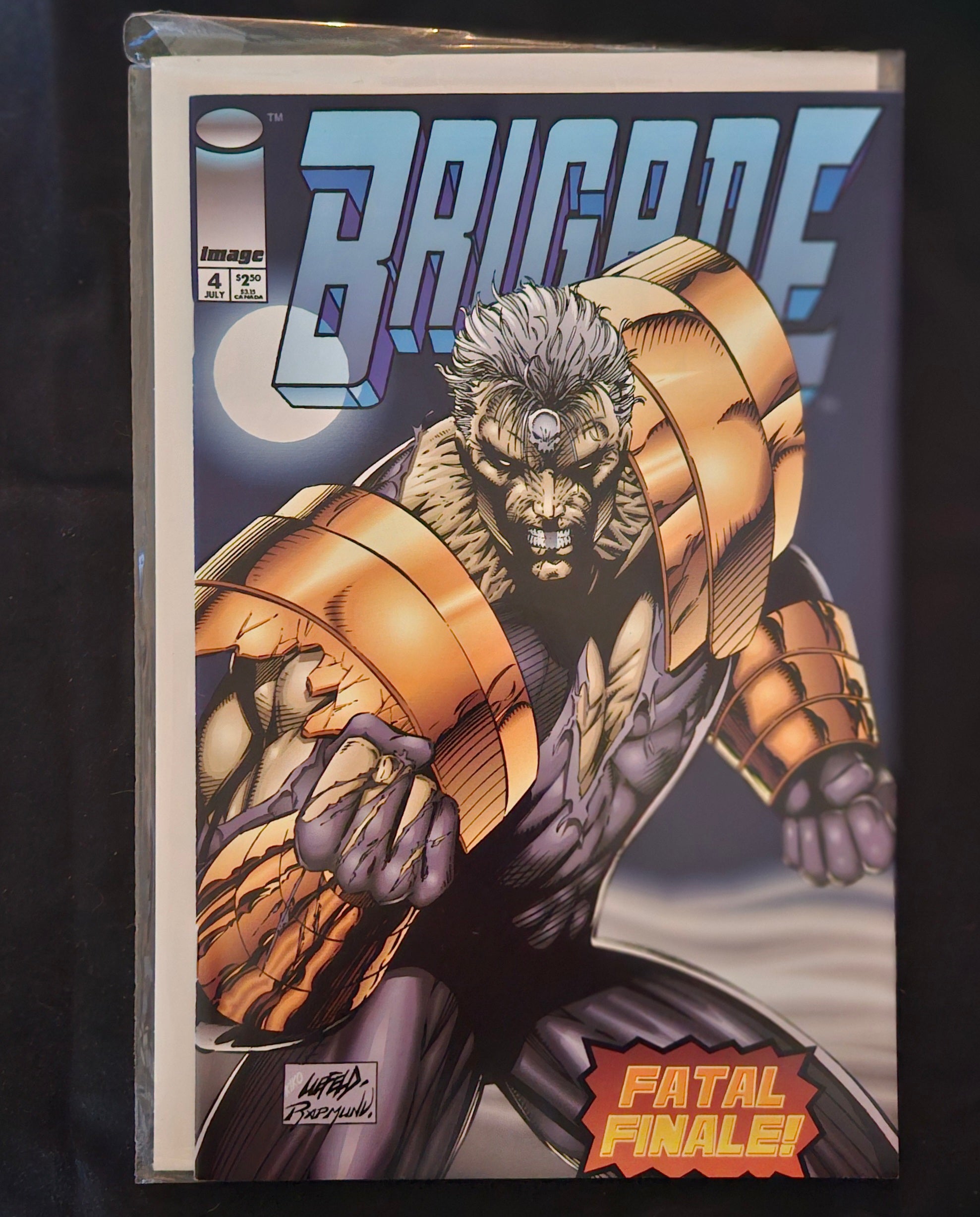 Brigade #4 - Image Comics 1994 Edition | Collectible Comic Book for Fans & Collectors | Perfect for Comic Conventions & Display