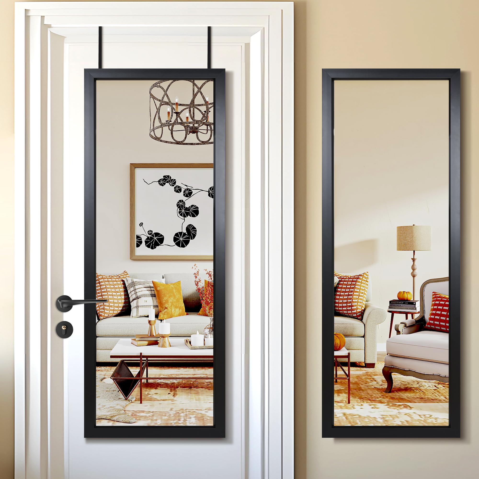 **PexFix Full Length Over The Door Mirror 18