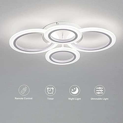 White, 4 Rings