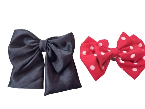 Elegant Bow Hair Clips Set - Side Hair Pins for Women & Girls - Perfect for Weddings, Parties & Everyday Styling