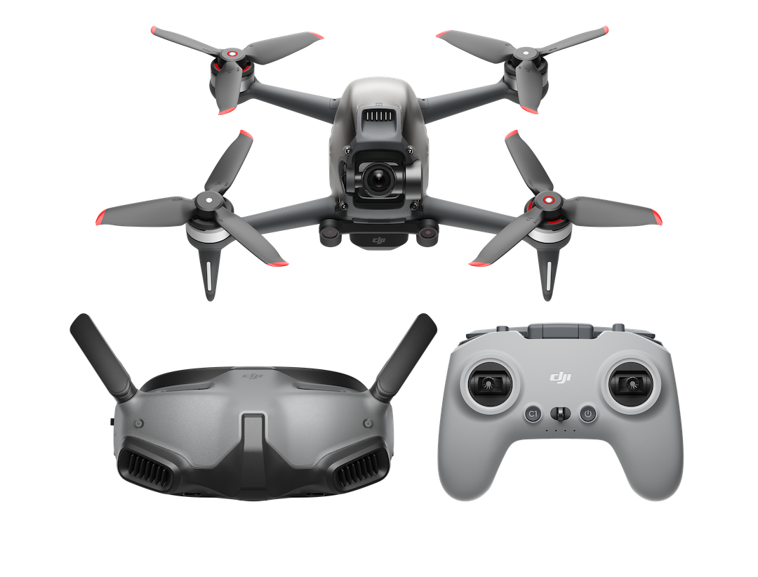 DJI FPV Explorer Combo - 4K HD FPV Drone with Goggles & Remote Controller for Immersive Aerial Photography | Perfect for Travel Vlogging, Adventure Sports & Cinematic Shots