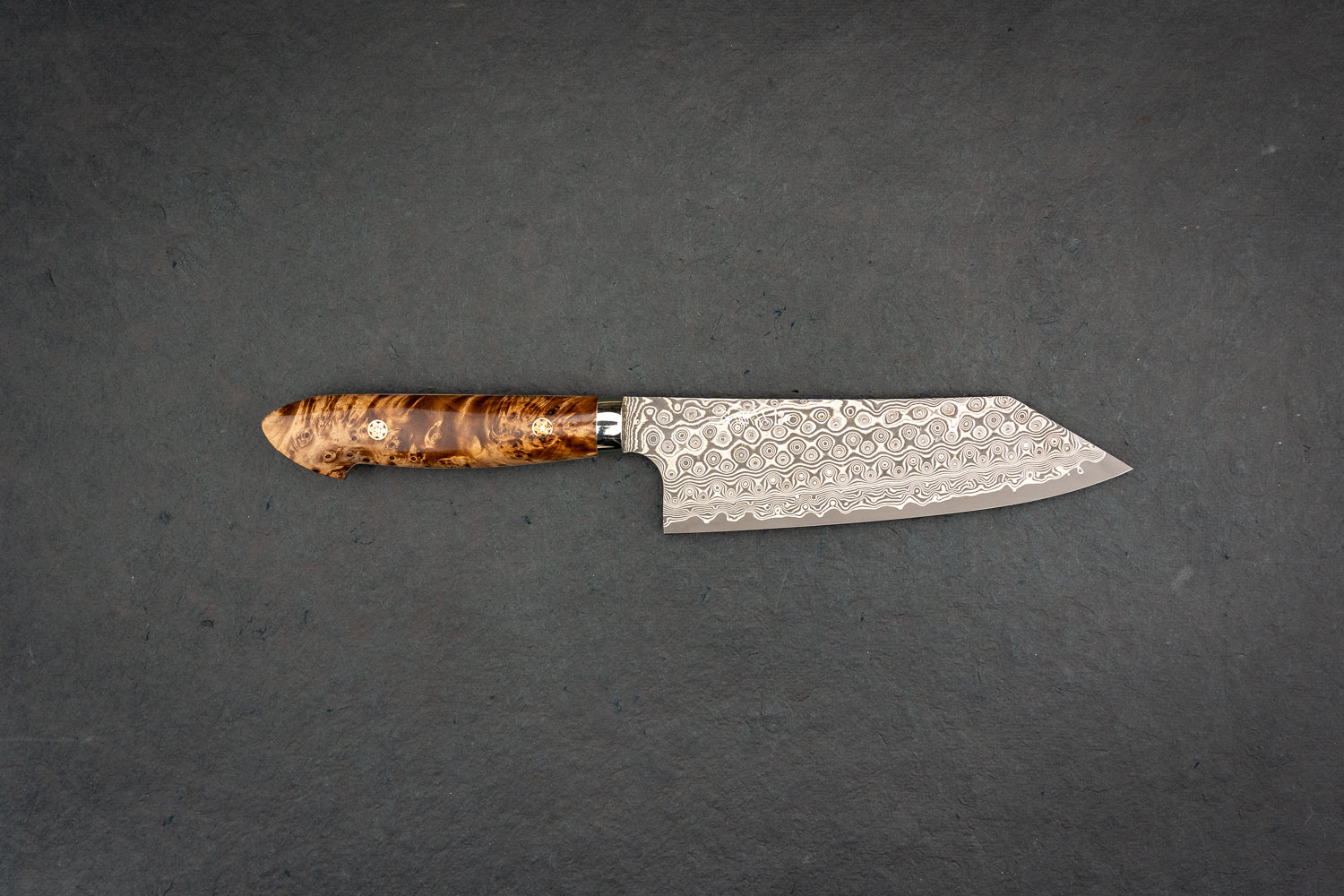 Premium Nigara SG2 Damascus Western Bunka Knife 180mm - High-Performance Japanese Kitchen Knife for Slicing, Dicing & Precision Cutting - Perfect for Chefs & Home Cooks