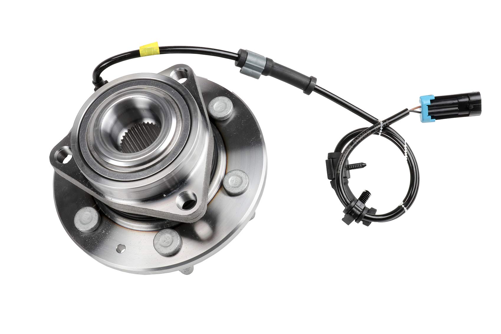 ACDelco FW453 GM Original Equipment Front Wheel Hub & Bearing Assembly with ABS Wheel Speed Sensor & Studs - Perfect for Chevy Silverado, GMC Sierra Truck Repair & Maintenance