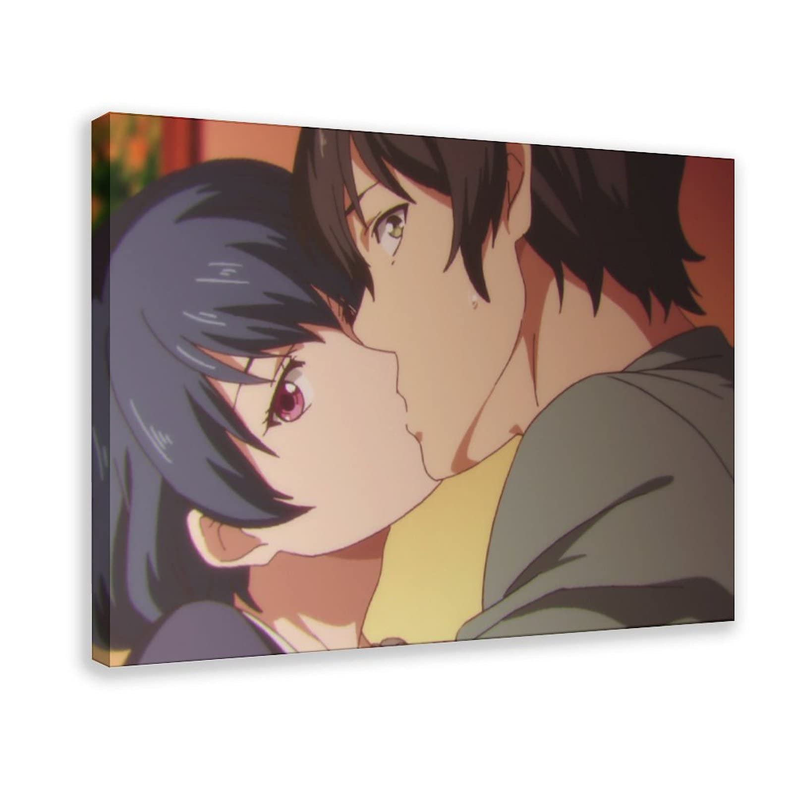 Anime Domestic Girlfriend 17 Canvas Poster - 24x36 Inch (60x90cm) Wall Art for Bedroom, Office & Sports Room Decor - Perfect Gift for Anime Fans & Home Decoration