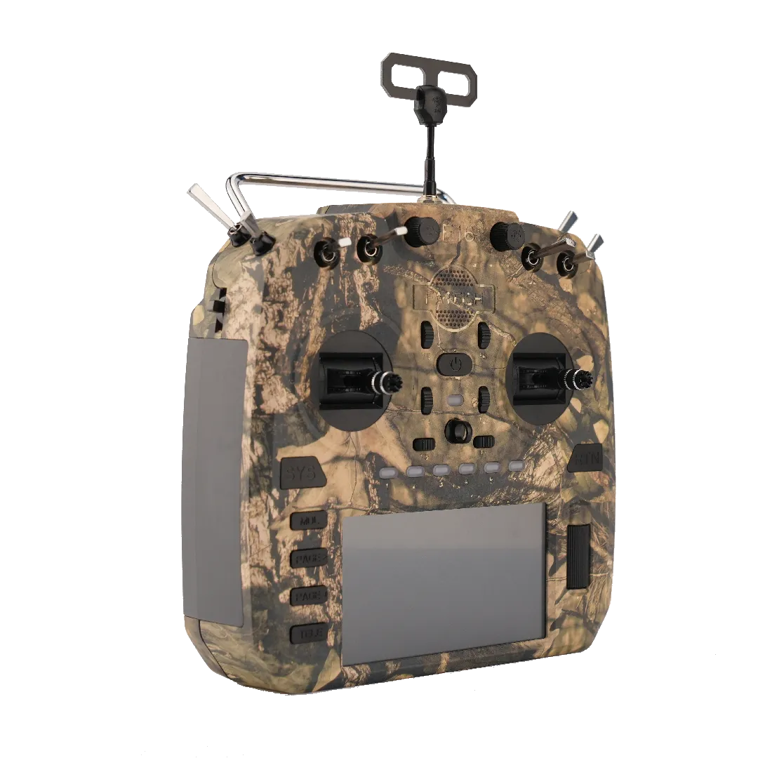 FATFISH F16 16CH Radio Controller with EdgeTX, Built-in ELRS Module & 4.3