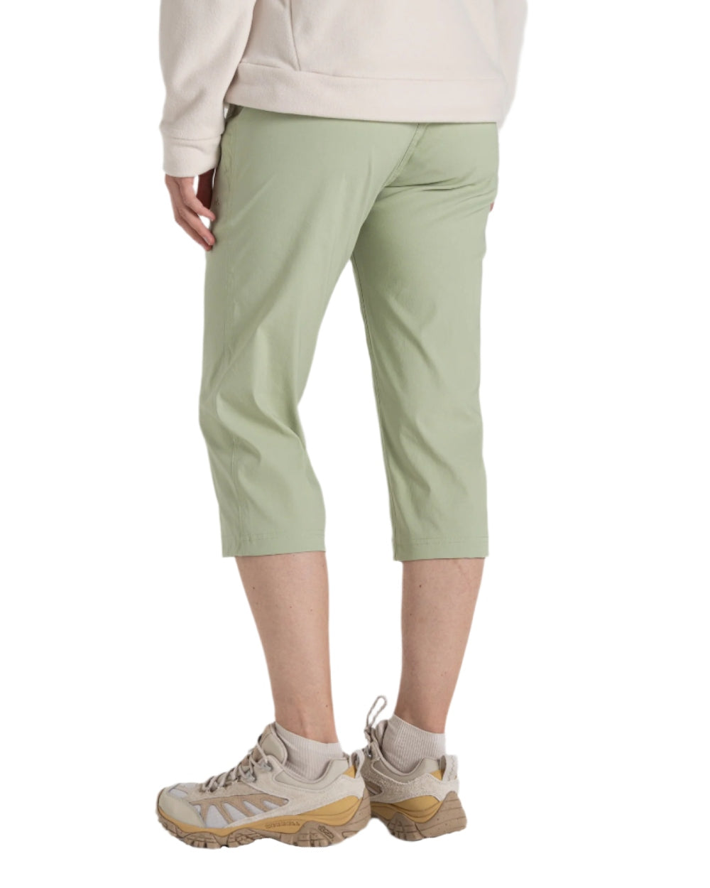 Craghoppers Kiwi Pro Crop II Trousers - Women's Outdoor Hiking Pants with UPF 50+ Sun Protection & Quick-Dry Fabric - Perfect for Hiking, Travel & Adventure Activities